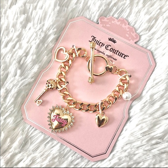 Juicy Couture Jewelry - NWT JUICY COUTURE bracelet charm bracelet